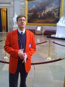 Capitol Building tour guide, Paul Capitol Building tour guide, Paul