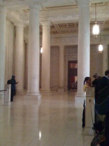 Entry area for the Supreme Court Building Entry area for the Supreme Court Building