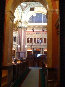 Library of Congress main reading area