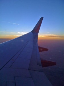 Descending into Kansas City enroute to DC Descending into Kansas City enroute to DC