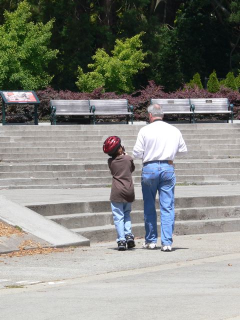Boy and Dad
