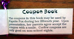 coupon_book You are entitled to....