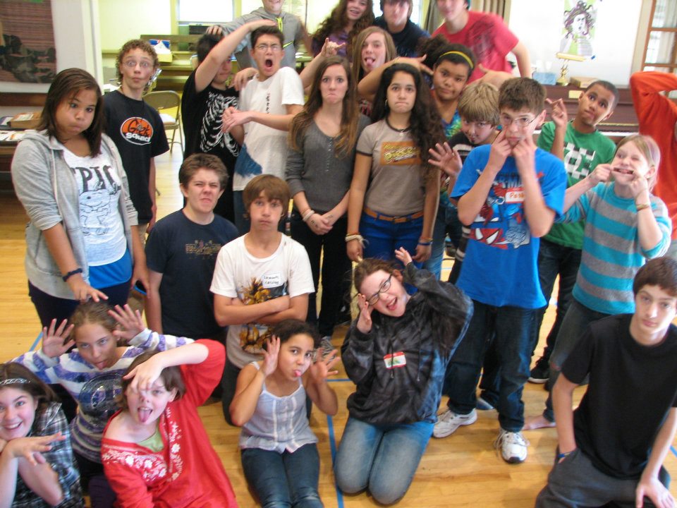 We're just a bunch of kids learning to be good friends