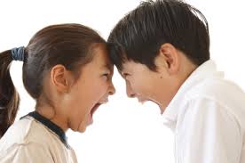 "I hate you!" "I hate you more!!!"