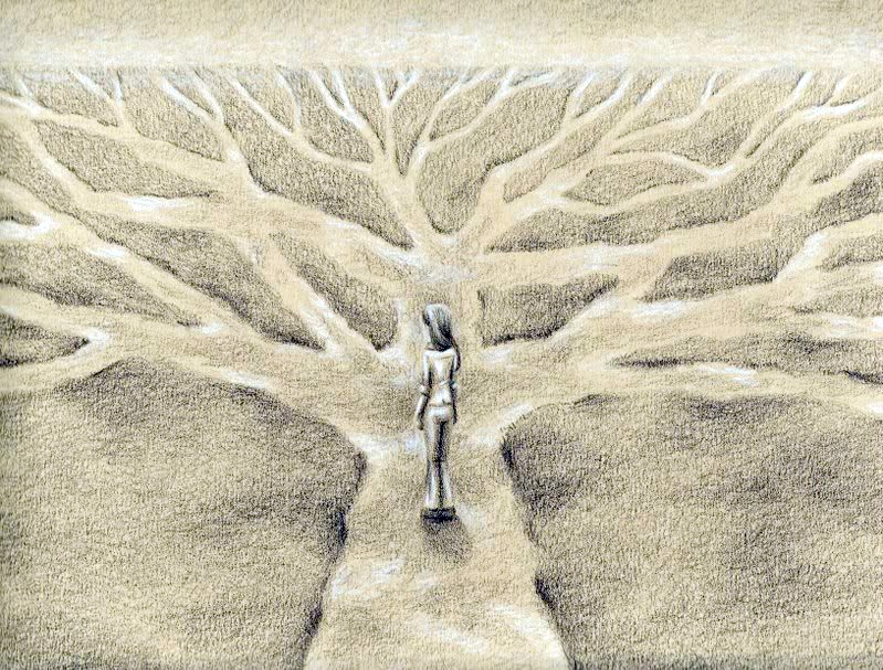 It's okay not to know where you're going.